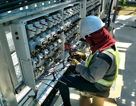 Power distribution & transformer installation img 3