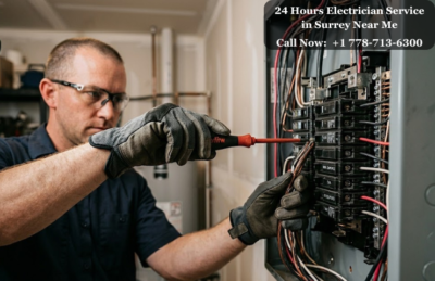 24 Hours Electrician Service in Surrey Near Me