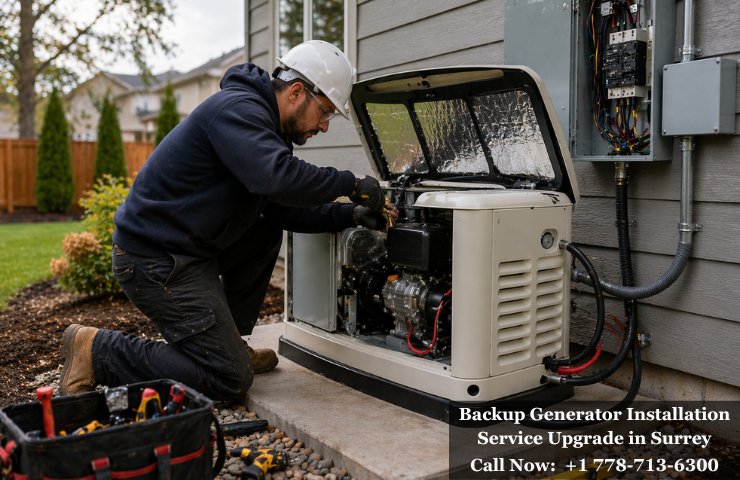 Backup Generator Installation Service Upgrade in Surrey