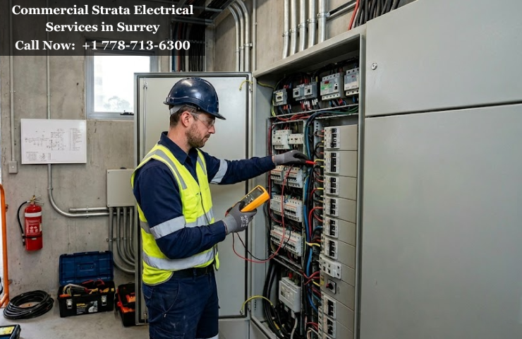 Commercial Strata Electrical Services in Surrey